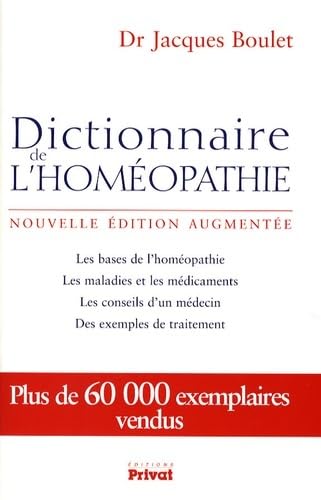 Stock image for Dictionnaire de l'homopathie for sale by medimops