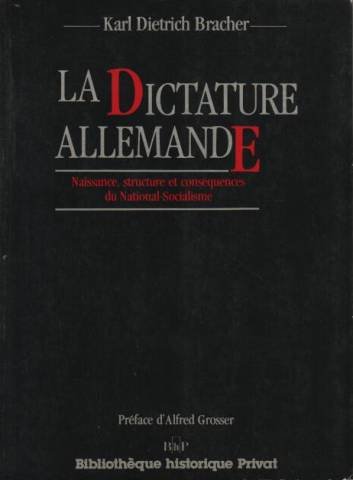 Imagen de archivo de La dictature allemande a la venta por Ammareal