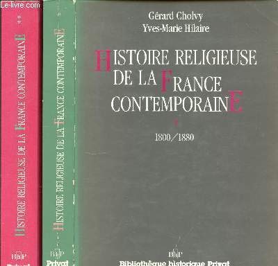 Stock image for Histoire religieuse de la France contemporaine for sale by Better World Books
