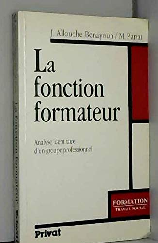 Beispielbild fr Fonction formateur zum Verkauf von Ammareal
