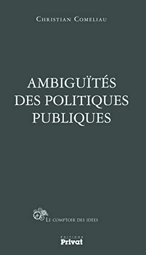 Stock image for Ambiguts des politiques publiques for sale by medimops