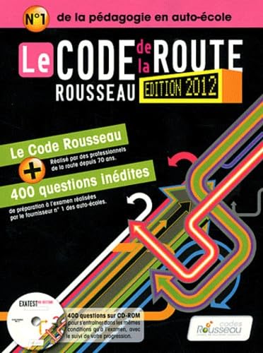 9782709511902: Code Rousseau de la route Permis B 2012 + CD Rom