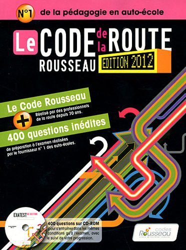 Stock image for Le Code de la route Rousseau (1Cdrom) for sale by medimops