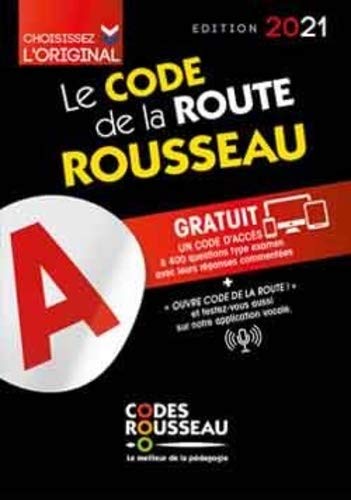Stock image for Code Rousseau de la route B 2021 for sale by medimops