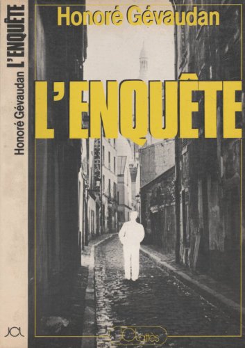 Stock image for L'enqute for sale by Librairie Th  la page