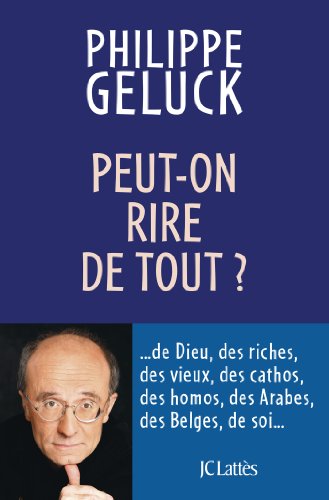 Imagen de archivo de Peut-on rire de tout ? a la venta por Librairie Th  la page