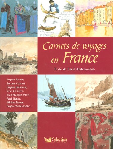 Beispielbild fr Carnets de voyages en France zum Verkauf von Ammareal