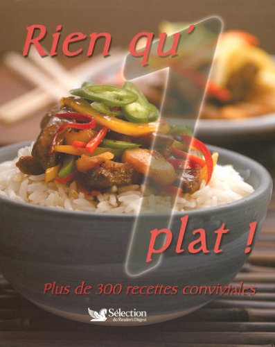 Stock image for RIEN QU'UN PLAT for sale by Librairie Th  la page