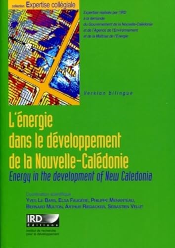 Beispielbild fr L'nergie dans le dveloppement de la Nouvelle-Caldonie: Energy in the development of New Caledonia. Avec cd-rom. Version bilingue. [Broch] Le Bars, Yves; Faugre, Elsa; Menanteau, Philippe; Multon, Bernard; Riedacker, Arthur et Velut, Sbastien zum Verkauf von BIBLIO-NET