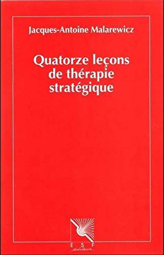 Stock image for Quatorze leons de thrapie stratgique for sale by medimops