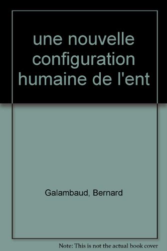 Stock image for UNE NOUVELLE CONFIGURATION HUMAINE DE L'ENTREPRISE. Le social d sempar Galambaud, Bernard for sale by LIVREAUTRESORSAS