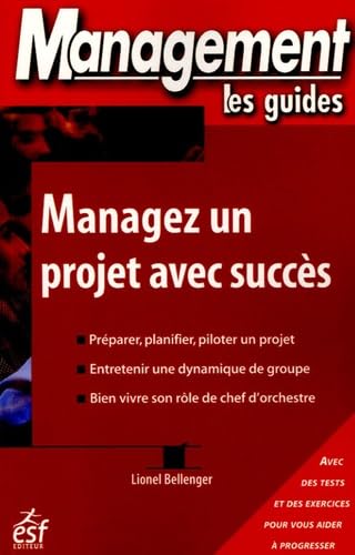 Imagen de archivo de Managez vos projets avec succs a la venta por medimops