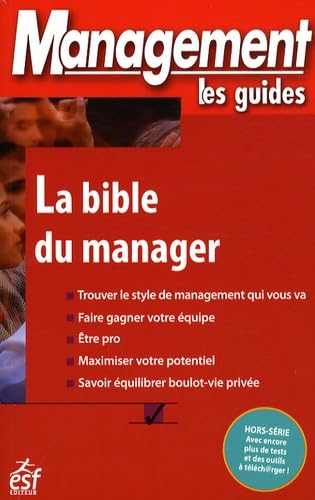 Stock image for La bible du manager for sale by Ammareal