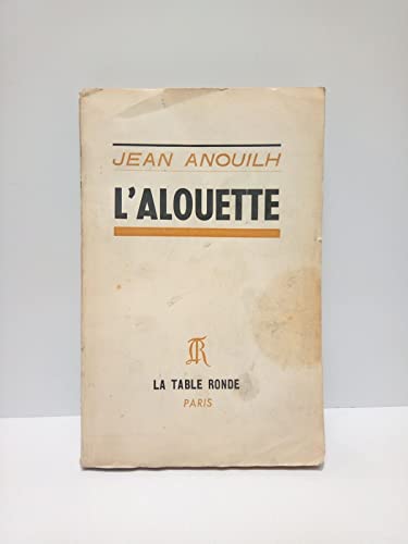 Beispielbild fr L'Alouette zum Verkauf von Better World Books