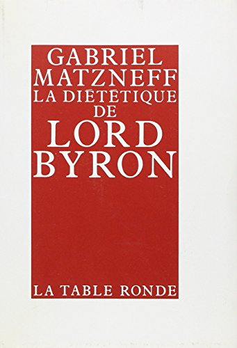 9782710317722: Dietetiqu de lord byron