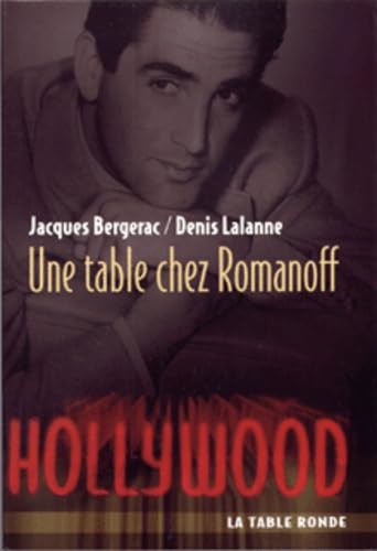 Beispielbild fr Une table chez Romanoff zum Verkauf von medimops