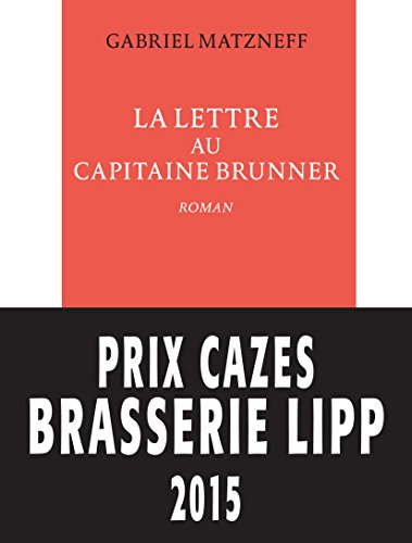 9782710375869: La lettre au capitaine Brunner