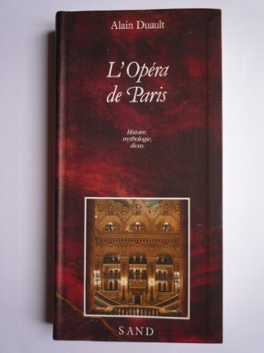 Beispielbild fr L'Opra de Paris zum Verkauf von Ammareal