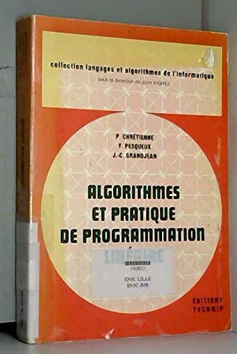 Imagen de archivo de Algorithmes et pratique de programmation linaire a la venta por Ammareal