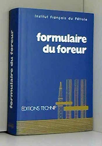 9782710805601: Formulaire du foreur