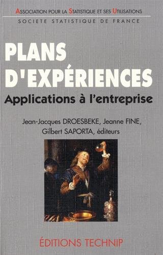 Beispielbild fr Plans D'exprience : Applications  L'entreprise zum Verkauf von RECYCLIVRE