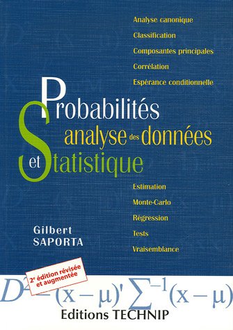 Beispielbild fr Probabilits, analyses des donnes et statistiques zum Verkauf von medimops