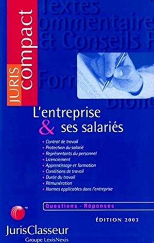 Stock image for L'entreprise & ses salaris (ancienne dition) for sale by Ammareal