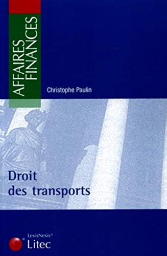 9782711003549: Droit des transports