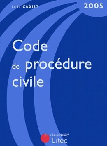 Stock image for Code de procdure civile 2005 (ancienne dition) for sale by Ammareal