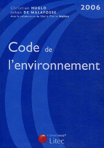 Imagen de archivo de Code de l*environnement 2006 a la venta por dsmbooks