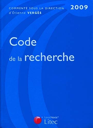Stock image for Code de la recherche for sale by medimops