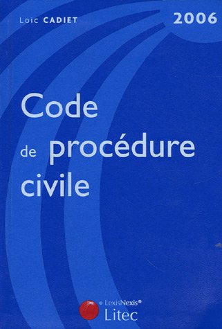 Stock image for Code de proc dure civile (ancienne  dition) for sale by Le Monde de Kamlia