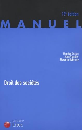 9782711006984: Droit des socits (ancienne dition)