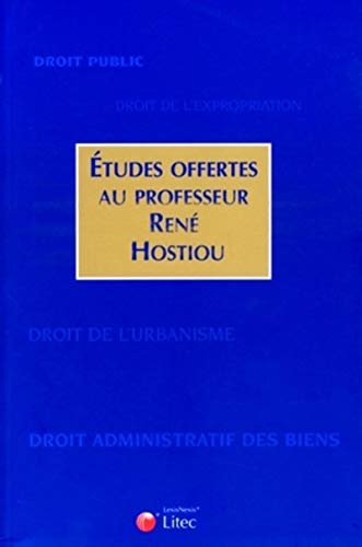 Stock image for Etudes offertes au Professeur Ren Hostiou for sale by Ammareal