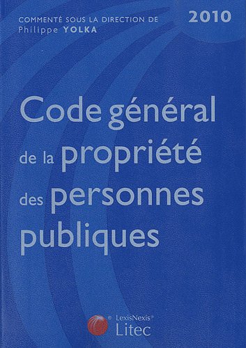 Stock image for Code gnral de la proprit des personnes publiques for sale by Ammareal