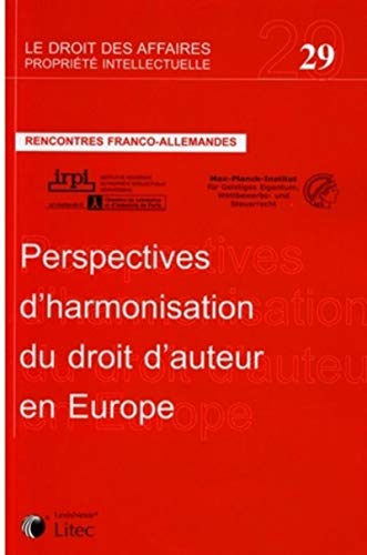 Stock image for perspectives d harmonisation du droit en europe rencontres franco-allemandes for sale by Ludilivre Photobooks