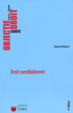 Beispielbild fr Droit constitutionnel (ancienne dition) zum Verkauf von medimops