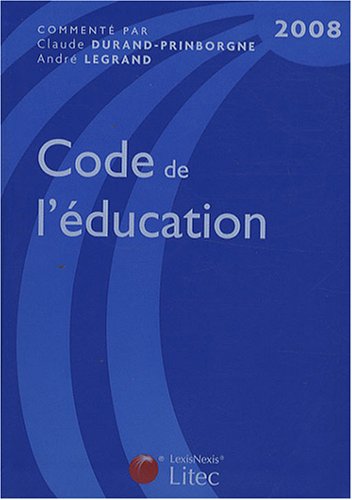 Beispielbild fr Code de l'ducation (ancienne dition) zum Verkauf von Ammareal