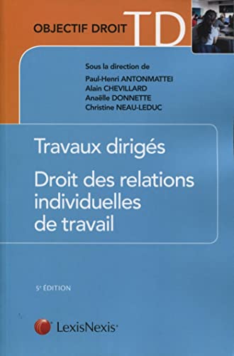 Stock image for Travaux dirigs - Droit des relations individuelles de travail for sale by Ammareal