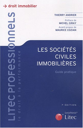 Imagen de archivo de Les socits civiles immobilires: Guide pratique a la venta por Ammareal