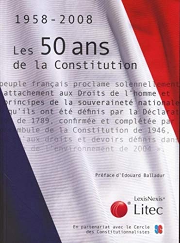 Stock image for les 50 ans de la constitution de 1958 for sale by Gallix