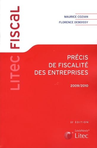 Stock image for Prcis de fiscalit des entreprises 2009-2010 (ancienne dition) for sale by medimops