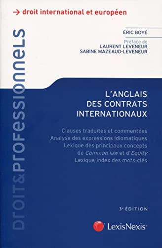 9782711012619: l anglais des contrats internationaux