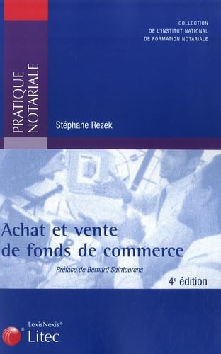 9782711013074: Achat et vente de fonds de commerce