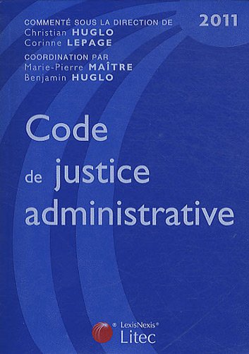 9782711014675: Code de justice administrative 2011