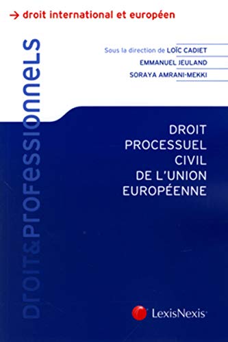 Stock image for droit processuel europeen for sale by Gallix