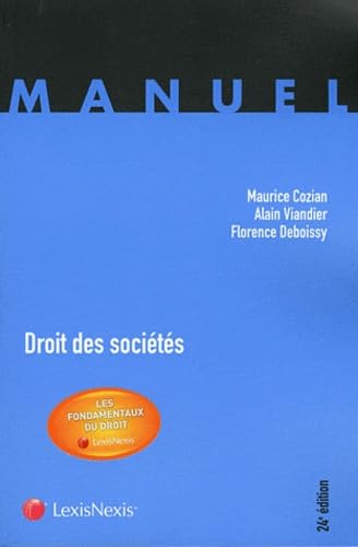 Stock image for Droit des societes. 24e dition. for sale by Kloof Booksellers & Scientia Verlag