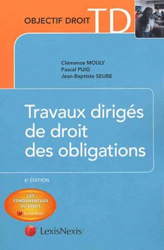 Stock image for Travaux dirigs de droit des obligations for sale by Ammareal