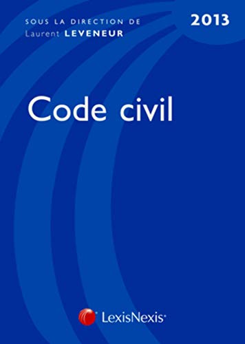 Stock image for Code civil 2013 for sale by Ammareal