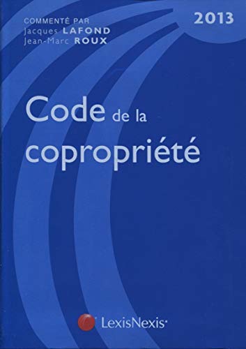 9782711016495: Code de la coproprit 2013